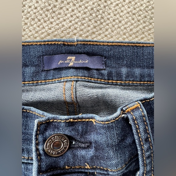 7 For All Mankind Josefina Ankle Jeans, Size 29 - Picture 6 of 10